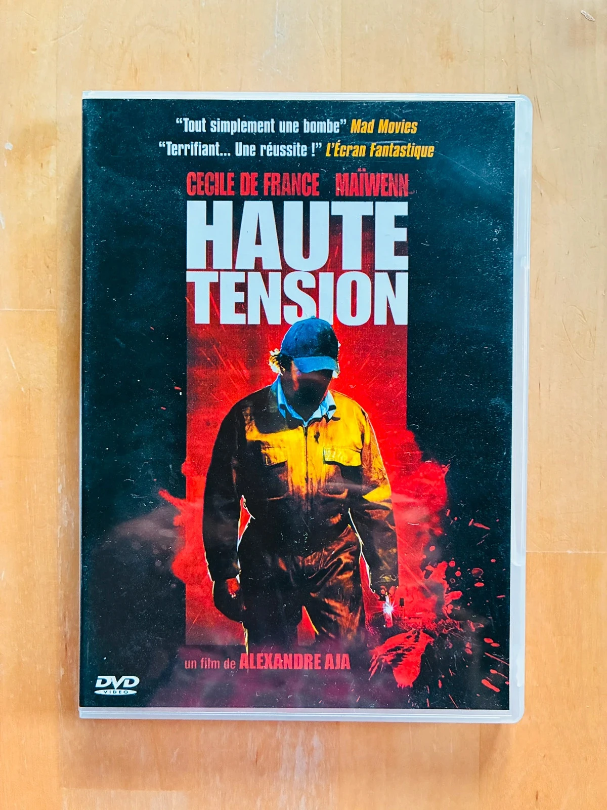 DVD Haute Tension de Alexandre Aja.